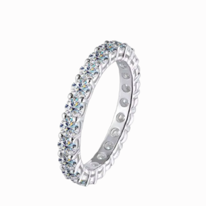 Bague Eternity Moissanite