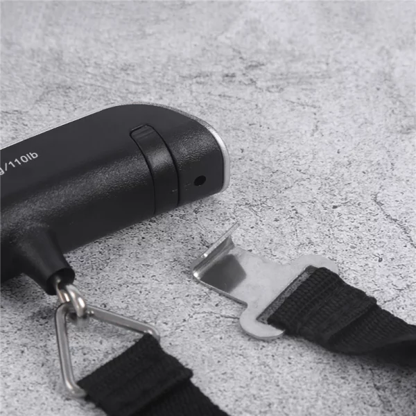 Balance de voyage digitale – Pesée précise pour valises et bagages jusqu’à 50 kg – Image 6