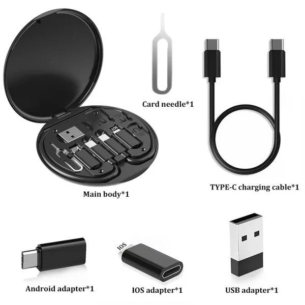 Kit Charge & Connexion Universel 65W – Le compagnon compact pour vos voyages et votre quotidien – Image 5