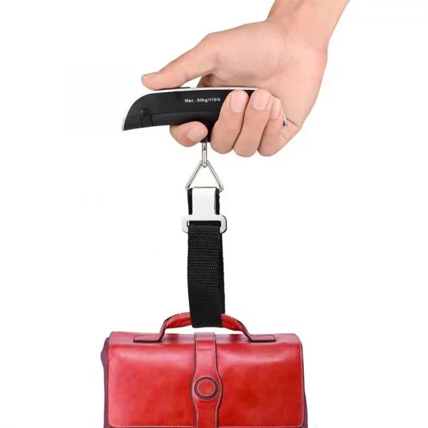 Balance de voyage digitale – Pesée précise pour valises et bagages jusqu’à 50 kg – Image 9