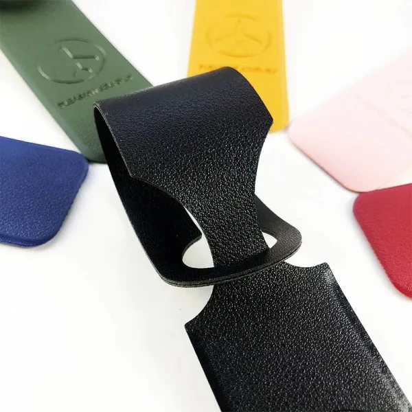 Étiquette de bagage en cuir PU – Voyagez avec style et retrouvez toujours vos valises – Image 3