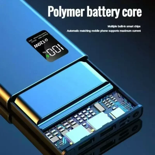 Batterie externe 120W – 50 000 mAh de puissance et charge ultra-rapide pour vos appareils – Image 5