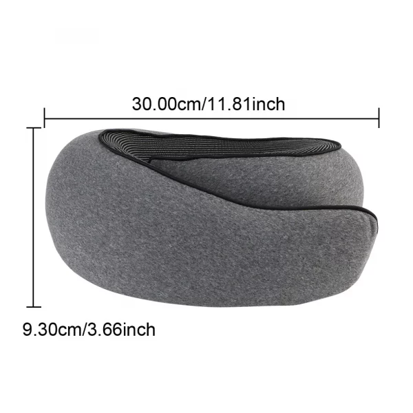Oreiller de voyage en mousse à mémoire – Confort absolu & soutien cervical partout où vous allez – Image 8