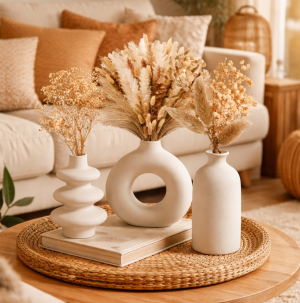 Bohème trio de vases